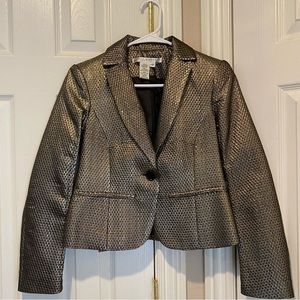 Max Studio Metallic Blazer